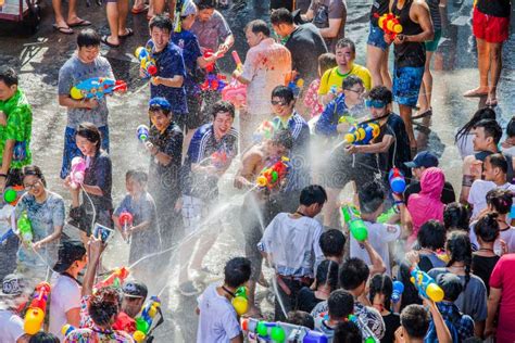 Playing Songkran in Thailand