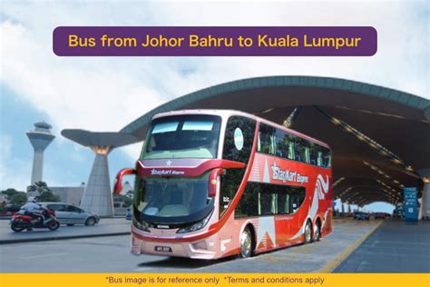 10 Bus From Kuala Lumpur to Johor Bharu Malaysia